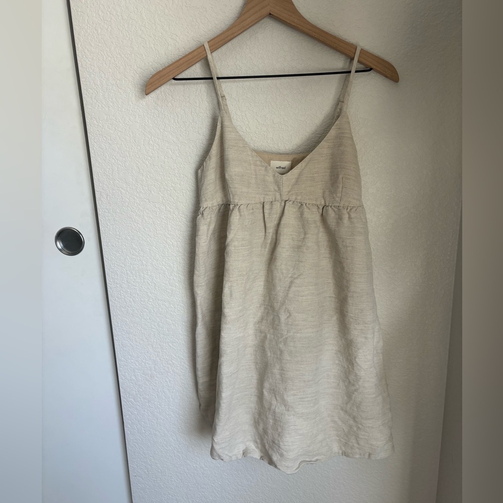 Aritzia linen dress